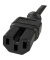 as-Schwabe Netzkabel Warmgeräte schwarz