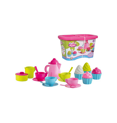 Simba Sandspielzeug-Set Tee Service Cupcake mehrfarbig