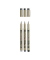 3 Sakura Pigma Micron Fineliner-Set farbsortiert 0,45 mm