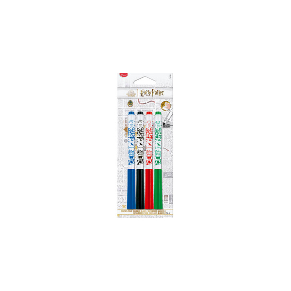 3154147413005 - Boardmarker Harry Potter 741300 Etui 4-farbig sortiert 15mm Rundspitze 3154147413005 maped 4 Stück 3154147413005 - Boardmarker Harry Potter 741300 Etui 4-farbig sortiert 15mm Rundspitze 3154147413005 maped 4 Stück