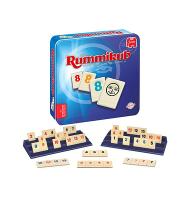 Jumbo Rummikub in Metalldose Geschicklichkeitsspiel