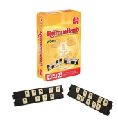 Jumbo Rummikub Wort in Metalldose Geschicklichkeitsspiel