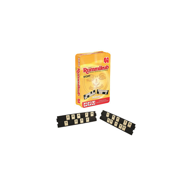 8710126039748 - Rummikub Wort in Metalldose Geschicklichkeitsspiel 8710126039748 Jumbo 8710126039748 - Rummikub Wort in Metalldose Geschicklichkeitsspiel 8710126039748 Jumbo