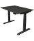Sitz-Steh-Schreibtisch Move 4, elektrisch höhenverstellbar, 64-129cm (H), 120x80cm (BxT), rechteckig, anthrazit / anthrazit