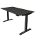 Sitz-Steh-Schreibtisch Move 4, elektrisch höhenverstellbar, 64-129cm (H), 160x80cm (BxT), rechteckig, anthrazit / anthrazit