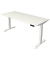 Sitz-Steh-Schreibtisch Move 4, elektrisch höhenverstellbar, 64-129cm (H), 180x80cm (BxT), rechteckig, weiß / weiß