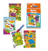 Jumbo Dinosaurier Wassermalbuch