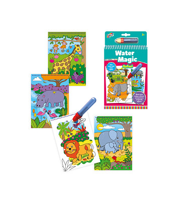 Jumbo Safari Wassermalbuch