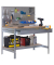Simonrack Werkbank-Set SIMONWORK BT2 BOX grau 1 Schublade 121,0 x 61,0 x 144,5 cm