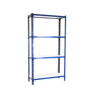 Simonrack Schwerlastregal SIMONCLICK MEGAPLUS 4 8425437076732 blau, weiß 120,0 x 40,0 x 150,0 cm