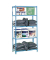 Simonrack Schwerlastregal SIMONCLICK MEGAPLUS 5 8425437076831 blau, weiß 120,0 x 30,0 x 200,0 cm