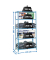 Simonrack Schwerlastregal SIMONCLICK MEGAPLUS 5 8425437076954 blau, weiß 120,0 x 50,0 x 200,0 cm