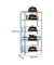 Simonrack Schwerlastregal MADERCLICK MEGAPLUS 5 8425437077524 orange, blau 120,0 x 40,0 x 200,0 cm