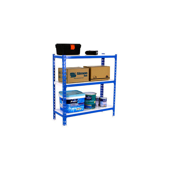 8425437085031 - Schwerlastregal SIMONCLICK 3 8425437085031 blau weiß 900 x 400 x 1000 cm 8425437085031 Simonrack 8425437085031 - Schwerlastregal SIMONCLICK 3 8425437085031 blau weiß 900 x 400 x 1000 cm 8425437085031 Simonrack
