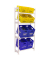 Simonrack Getränkekistenregal SIMONBOTTLE 4 8425437087875 weiß 80,0 x 30,0 x 200,0 cm