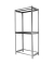 Simonrack Garderobenregal SIMONCLOTHING DOUBLE 8425437092862 grau 120,0 x 75,0 x 200,0 cm