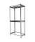 Simonrack Garderobenregal SIMONCLOTHING DOUBLE 8425437092879 grau 90,0 x 75,0 x 300,0 cm