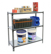 Simonrack Schwerlastregal SIMONCLICK 3 8425437097065 anthrazit, silber 90,0 x 40,0 x 100,0 cm