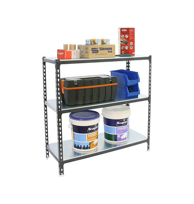 Simonrack Schwerlastregal SIMONCLICK 3 8425437097065 anthrazit, silber 90,0 x 40,0 x 100,0 cm