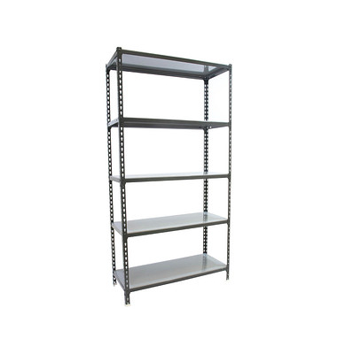 Simonrack Schwerlastregal SIMONCLICK 5 8425437098024 anthrazit, silber 90,0 x 40,0 x 180,0 cm