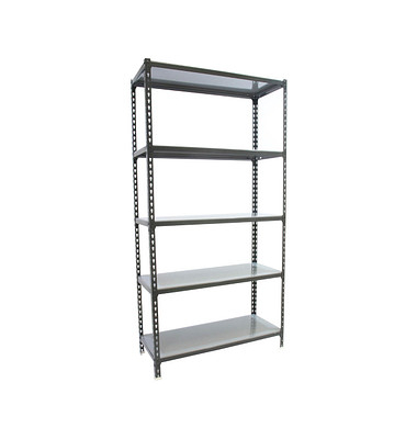 Simonrack Schwerlastregal SIMONCLICK SUPERPLUS 5 8425437098086 anthrazit, silber 110,0 x 40,0 x 200,0 cm