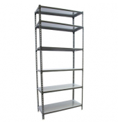 Simonrack Schwerlastregal SIMONCLICK SUPERPLUS 6 8425437098291 anthrazit, silber 110,0 x 30,0 x 250,0 cm