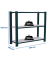 Simonrack Schwerlastregal OFFICCLICK 3 8425437103384 anthrazit, weiß 90,0 x 40,0 x 100,0 cm