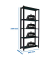Simonrack Schwerlastregal OFFICCLICK 5 8425437103513 anthrazit 90,0 x 40,0 x 210,0 cm