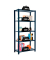 Simonrack Schwerlastregal OFFICCLICK 5 8425437103520 anthrazit, silber 90,0 x 40,0 x 210,0 cm