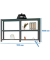 Simonrack Schwerlastregal OFFICCLICK 3 8425437108617 anthrazit 180,0 x 30,0 x 100,0 cm