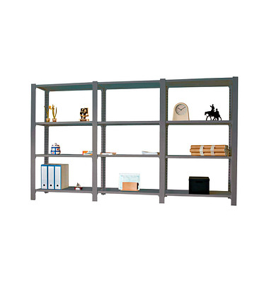 Simonrack Schwerlastregal OFFICCLICK 4 8425437108761 anthrazit 270,0 x 30,0 x 150,0 cm Simonrack Schwerlastregal OFFICCLICK 4 8425437108761 anthrazit 270,0 x 30,0 x 150,0 cm