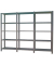 Simonrack Schwerlastregal OFFICCLICK 5 8425437108945 anthrazit 270,0 x 40,0 x 210,0 cm