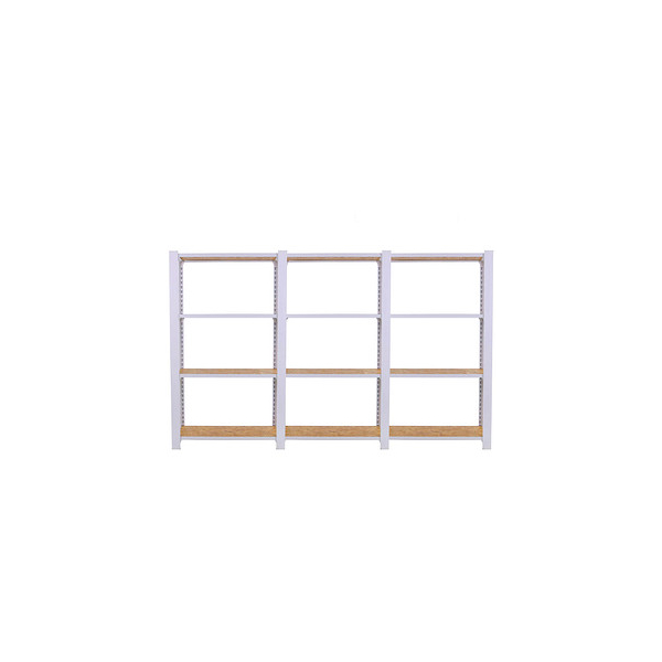8425437127311 - Schwerlastregal OFFICLICK 4 8425437127311 weiß braun 2400 x 300 x 1500 cm 8425437127311 Simonrack 8425437127311 - Schwerlastregal OFFICLICK 4 8425437127311 weiß braun 2400 x 300 x 1500 cm 8425437127311 Simonrack