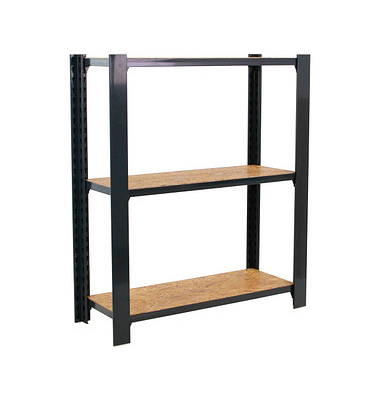 Simonrack Schwerlastregal OFFICLICK 3 8425437127656 anthrazit, braun 80,0 x 30,0 x 100,0 cm