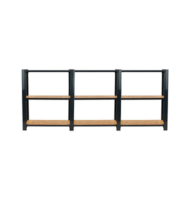 Simonrack Schwerlastregal OFFICLICK 3 8425437127670 anthrazit, braun 240,0 x 30,0 x 100,0 cm Simonrack Schwerlastregal OFFICLICK 3 8425437127670 anthrazit, braun 240,0 x 30,0 x 100,0 cm