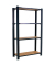Simonrack Schwerlastregal OFFICLICK 4 8425437127687 anthrazit, braun 80,0 x 30,0 x 150,0 cm