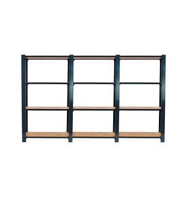 Simonrack Schwerlastregal OFFICLICK 4 8425437127700 anthrazit, braun 240,0 x 30,0 x 150,0 cm Simonrack Schwerlastregal OFFICLICK 4 8425437127700 anthrazit, braun 240,0 x 30,0 x 150,0 cm