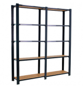 Simonrack Schwerlastregal OFFICLICK 5 8425437127724 anthrazit, braun 160,0 x 30,0 x 210,0 cm
