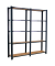 Simonrack Schwerlastregal OFFICLICK 5 8425437127724 anthrazit, braun 160,0 x 30,0 x 210,0 cm