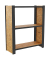 Simonrack Schwerlastregal OFFICLICK 3 8425437127748 anthrazit, braun 80,0 x 30,0 x 100,0 cm