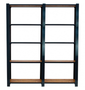 Simonrack Schwerlastregal OFFICLICK 5 8425437127816 anthrazit, braun 160,0 x 30,0 x 210,0 cm