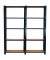 Simonrack Schwerlastregal OFFICLICK 5 8425437127816 anthrazit, braun 160,0 x 30,0 x 210,0 cm