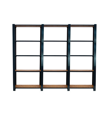 Simonrack Schwerlastregal OFFICLICK 5 8425437127823 anthrazit, braun 240,0 x 30,0 x 210,0 cm Simonrack Schwerlastregal OFFICLICK 5 8425437127823 anthrazit, braun 240,0 x 30,0 x 210,0 cm