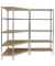 Simonrack Schwerlastregal MADERCLICK CORNER 5 8425437135293 silber 90,0 x 30,0 x 180,0 cm