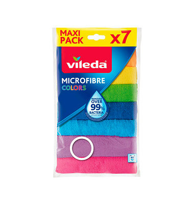 vileda COLORS MAXI PACK Mikrofasertücher,