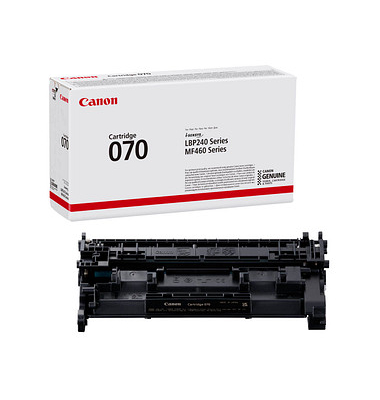 Canon 070 BK  schwarz Toner