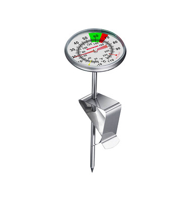 WESTMARK Milch-Thermomter mit Clip Thermometer silber