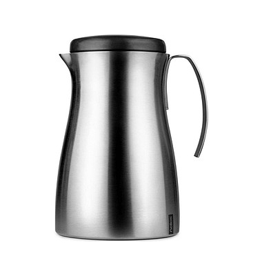Isolierkanne Carat 2424, edelstahl/schwarz, 1 Liter