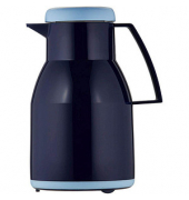 helios Isolierkanne Wash S+ blau 1,0 l