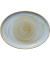 6 HEART & SOUL Servierplatten Perfect Match Breeze blau 36,0 x 28,0 cm